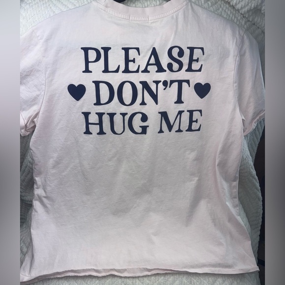 Wildfox Pink 'Off Limits' Short Sleeve Tee - Picture 2 of 4